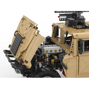 Конструктор модульный - военный бронированный автомобиль HumVee 1:8 Double Eagle C61036W (3935 деталей), (рекомендуется докупить набор электроники)
