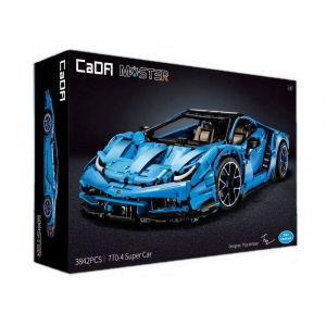 Конструктор модульный - автомобиль Lamborghini Centenario 770-4 Double Eagle C61041W (3842 детали)
