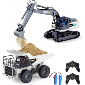 1:24 Набор экскаватор и самосвал Huina