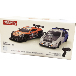 1:16 Машина для дрифта Nissan GTR с генератором пара, 4WD, (пропорциональный газ)