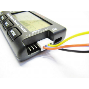 Измеритель емкости Li-Po аккумуляторов 8S, сервотестер