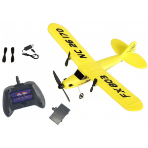 Самолет Piper Cub J3, 330мм, 2-ch, RTF, 2.4Ghz