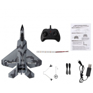 Самолет F-22, 250мм, 2-ch, RTF, 2.4Ghz