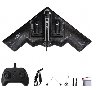 Самолет-крыло бомбардировщик B2 для дома и начинающих пилотов - FX632, 2.4Ghz