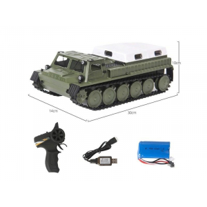 1:16 Гусеничный советский вездеход ГАЗ-71, (пропорциональный газ), 2.4Ghz
