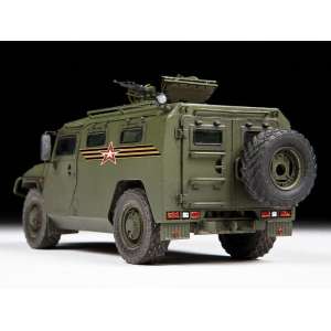 1:35 Сборная модель ZVEZDA Бронеавтомобиль ГАЗ "Тигр"