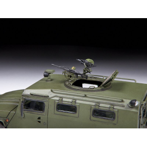 1:35 Сборная модель ZVEZDA Бронеавтомобиль ГАЗ "Тигр"