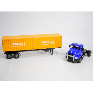 1:26 Тягач MACK на 2 контейнера Double Eagle E666-003