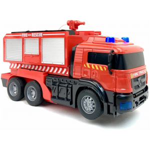 1:16 Робот-трансформер пожарная машина, брызгает водой