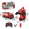 1:16 Робот-трансформер пожарная машина, брызгает водой