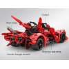 Конструктор модульный - спортивный автомобиль APE Supercar Double Eagle C63005W (1823 детали), (рекомендуется докупить набор электроники)