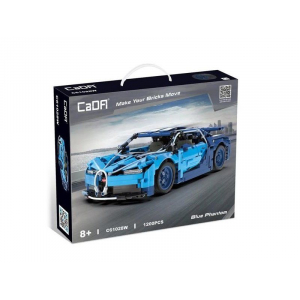 Конструктор модульный - спортивный автомобиль Blue Phantom 1:12 Double Eagle C61028W (1200 деталей), (рекомендуется докупить набор электроники)