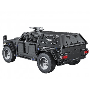 Конструктор на шасси - бронированный внедорожник Fierce Warrior SUV 1/12 Double Eagle C51207W (561 деталь), 2.4Ghz / Bluetooth