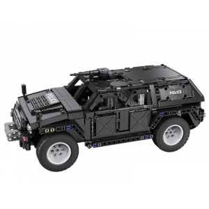 Конструктор на шасси - бронированный внедорожник Fierce Warrior SUV 1/12 Double Eagle C51207W (561 деталь), 2.4Ghz / Bluetooth