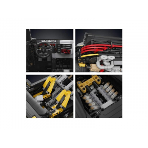 Конструктор модульный - спортивный автомобиль Турбо-V 1:10 Double Eagle C63001W (1682 детали), (рекомендуется докупить набор электроники)