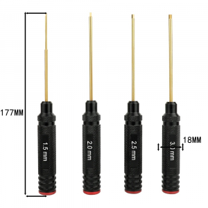 Набор шестигранных отверток (1.5/2.0/2.5/3.0мм)