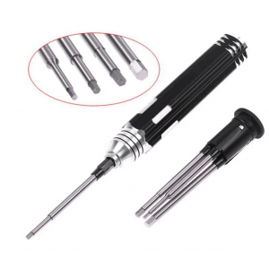 Отвертка шестигранная 4в1 (1.5/2.0/2.5/3.0мм)