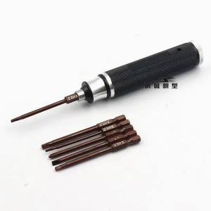 Отвертка шестигранная 6в1 (1.5/2.0/2.5/3.0мм)