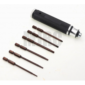 Отвертка шестигранная 6в1 (1.5/2.0/2.5/3.0мм)