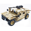 Конструктор модульный - боевой джип QiHui QH8014 (502 детали), 2.4Ghz