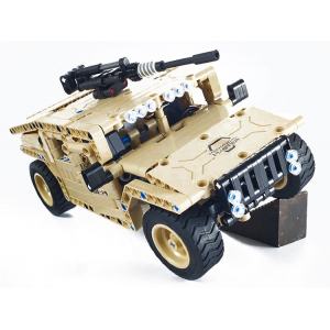 Конструктор модульный - боевой джип QiHui QH8014 (502 детали), 2.4Ghz