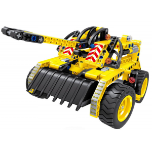 Конструктор - 2 в 1 бульдозер/танк QiHui QH6803 (261 деталь)