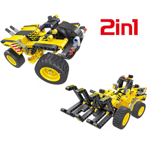 Конструктор - 2 в 1 трактор/багги QiHui QH6804 (301 деталь)