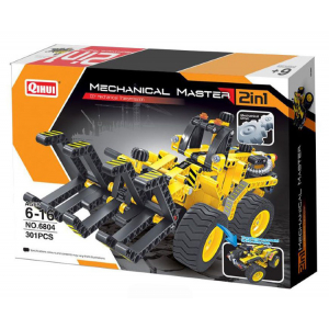 Конструктор - 2 в 1 трактор/багги QiHui QH6804 (301 деталь)