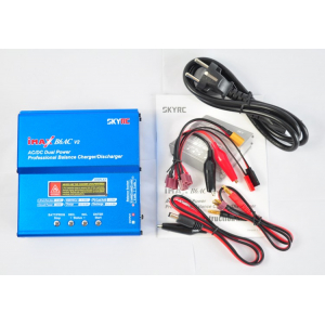 Универсальное зарядно-разрядное устройство с балансиром SkyRC iMax B6AC V2 (12/220V C:6A D:2A)