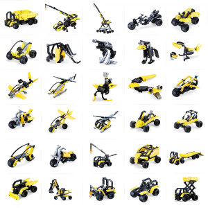 Конструктор на шасси - 30 вариантов сборки, Double Eagle C51020W (827 деталей), 2.4Ghz