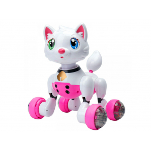 Интерактивная кошка Cindy с управлением голосом и руками (English version)