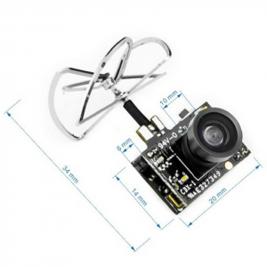 Видеокамера FPV Eachine TX03 FPV 600TVL, 1/3" CMOS, 120°, NTSC
