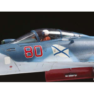 1:72 Сборная модель ZVEZDA Российский палубный истребитель Су-33, подарочный набор
