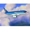 1:144 Сборная модель ZVEZDA Региональный пассажирский авиалайнер Superjet 100, подарочный набор