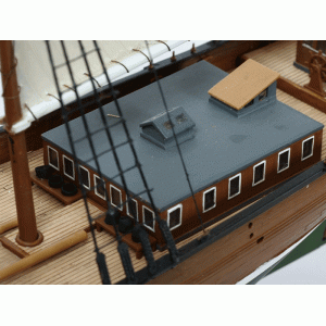 1:100 Сборная модель ZVEZDA Бригантина, подарочный набор