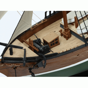 1:100 Сборная модель ZVEZDA Бригантина, подарочный набор