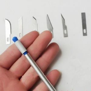 Нож моделиста + 6 лезвий