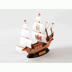 1:350 Сборная модель ZVEZDA Флагманский корабль Френсиса Дрейка "Ревендж", подарочный набор