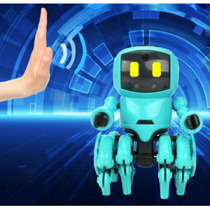 Робот-конструктор для сборки Little 8, сенсорное управление, передвижение на 8 ножках