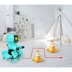 Робот-конструктор для сборки Little 8, сенсорное управление, передвижение на 8 ножках