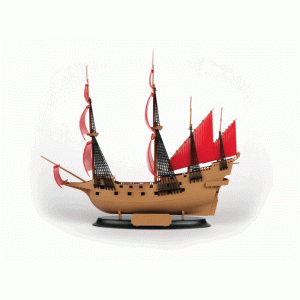 1:350 Сборная модель ZVEZDA Галеон "Секрет", подарочный набор