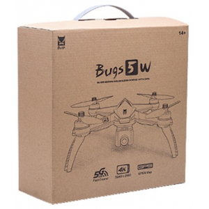 Квадрокоптер MJX Bugs 5W с видеокамерой 4K, FPV - 5G Wi-Fi, GPS