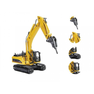 1:50 Экскаватор с отбойным молотом