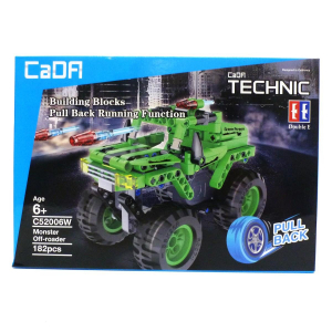 Конструктор - джип c инерционным механизмом Double Eagle C52006W (182 детали)