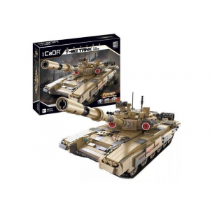 Конструктор модульный - танк Т90 Double Eagle C61003W (1722 детали), (рекомендуется докупить набор электроники)