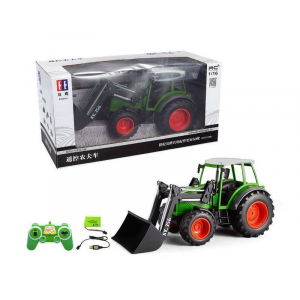 1:16 Трактор сельскохозяйственный с ковшом E356-003