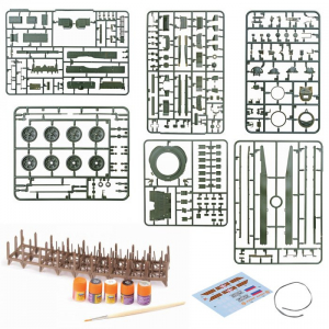 1:35 Сборная модель ZVEZDA Российский основной танк с активной броней Т-72Б, подарочный набор