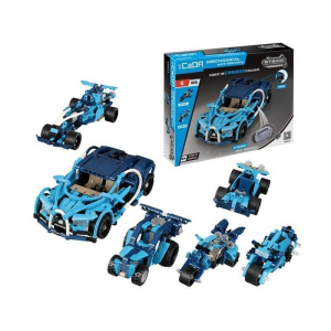 Конструктор - 10 в 1 CaDa Steam c инерционным механизмом Double Eagle C52015W (509 деталей)