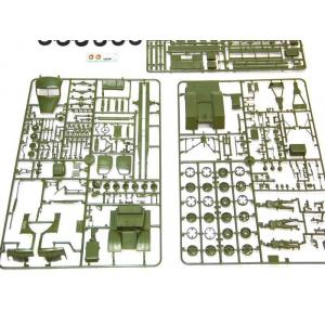 1:35 Сборная модель ZVEZDA Грузовик "ЗиС-151", подарочный набор