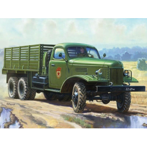 1:35 Сборная модель ZVEZDA Грузовик "ЗиС-151", подарочный набор